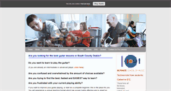 Desktop Screenshot of dunlaoghaireguitarlessons.com